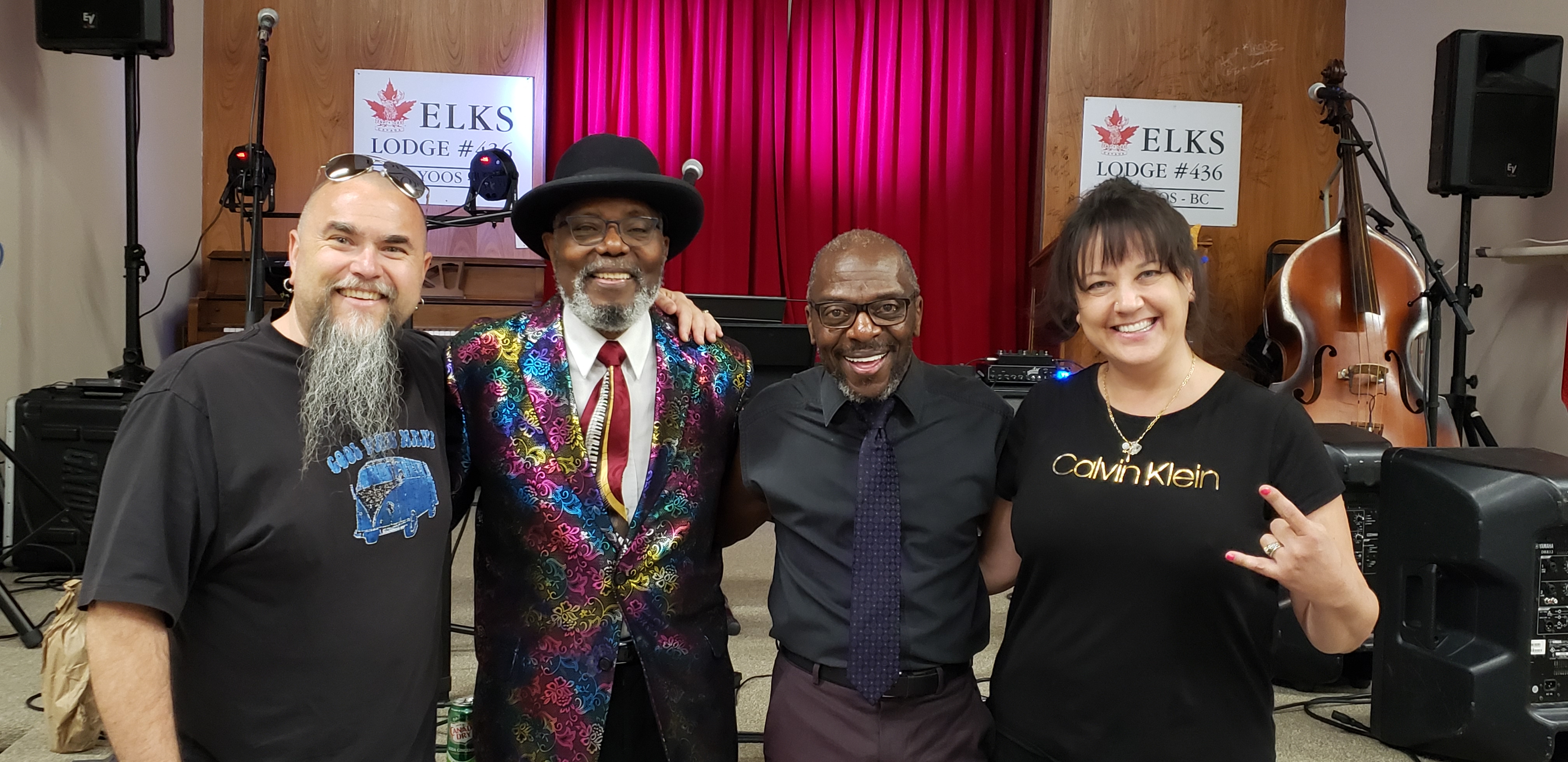 Behind the scenes with Kenny Wayne at the Osoyoos Elks Lodge event production